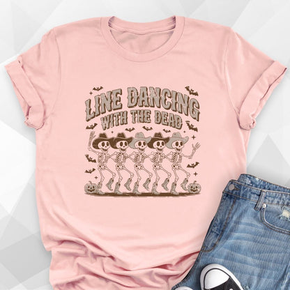 Line Dancing Skeletons T-shirt