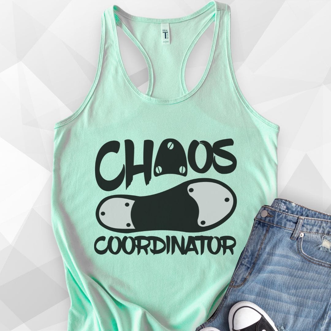 Chaos Coordinator Tank Top - Solid Mint