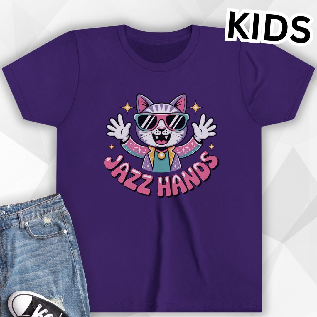 KIDS Jazz Hands Cat T-Shirt