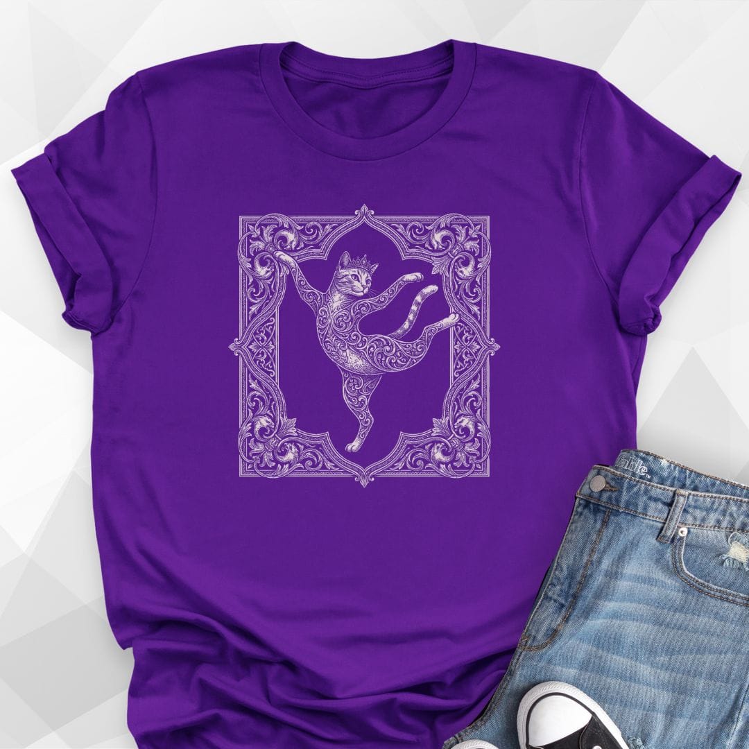 Dancing Cat Modern Leap - Team Purple