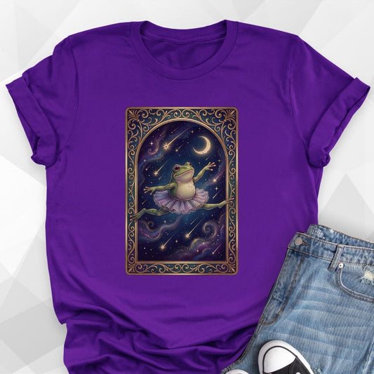 Ballerina Frog Tarot T-Shirt