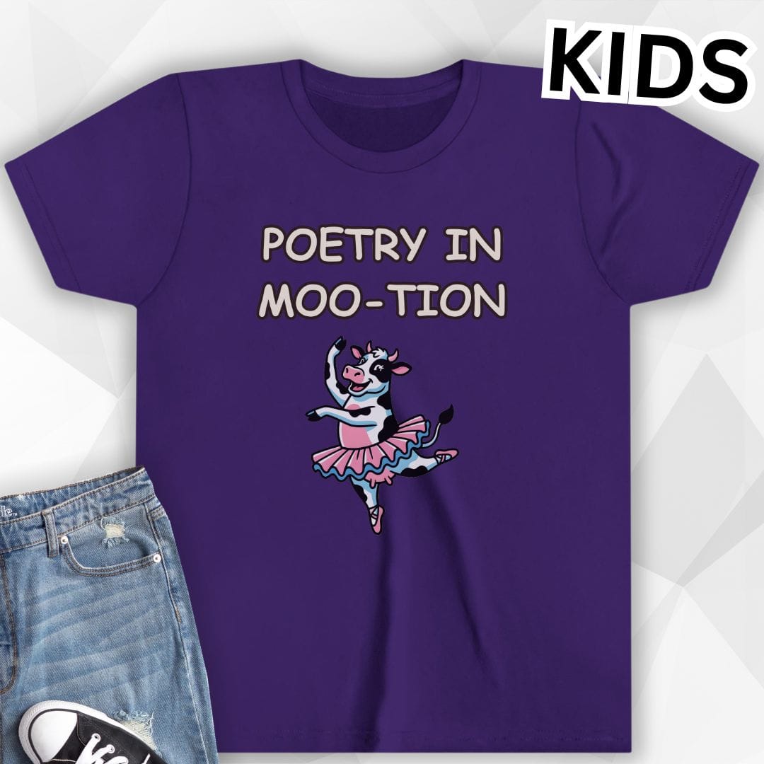KIDS Poetry in Moo-tion Dance T-Shirt