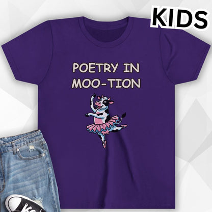KIDS Poetry in Moo-tion Dance T-Shirt