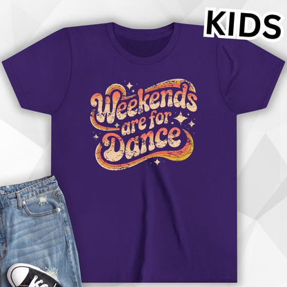 KIDS Weekends Are For Dance T-shirt