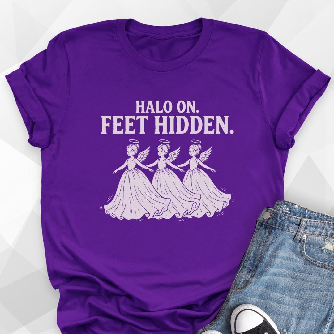Halo On Feet Hidden T-Shirt