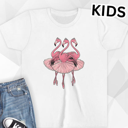 KIDS Ballerina Flamingos T-shirt