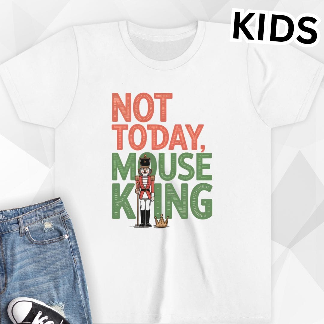 KIDS Not Today Mouse King T-Shirt
