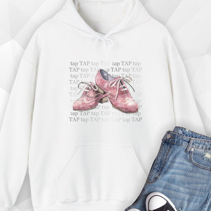 Pink Tap Shoes Hoodie