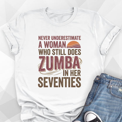 Zumba In Her Seventies T-Shirt